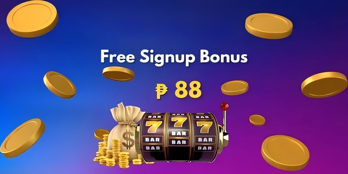 Promotion banner showing golden coins and welcome bonus artwork
